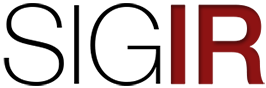logo for our sponsor SIGIR, the ACM Special Interest Group on Information Retrieval